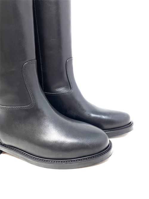 Damenstiefel mit modischem Accessoire IL LACCIO | GS5537333VITELLONERO